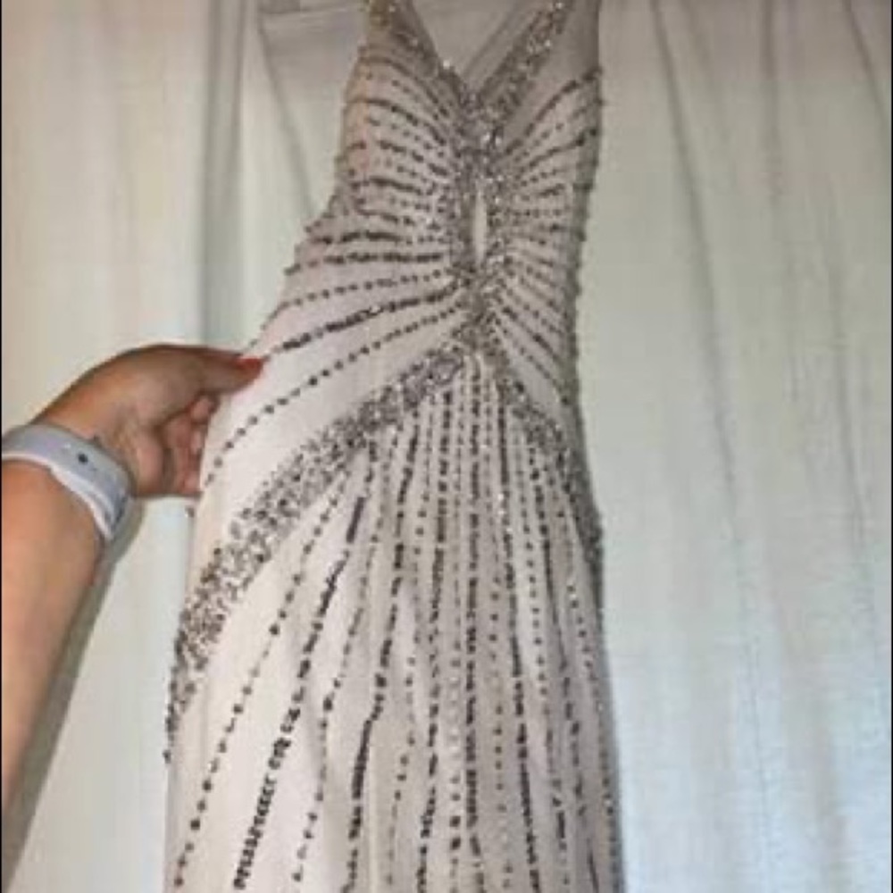 Sequence Prom Gown